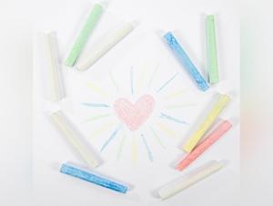 10 Chalks-Writing & Correction Tools-Art Materials, Arts & Crafts, Chalk, Drawing & Easels, Early Arts & Crafts, Galt, Primary Arts & Crafts, Stock-Learning SPACE