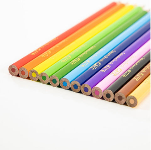 12 Colouring Pencils-Arts & Crafts, Baby Arts & Crafts, Back To School, Drawing & Easels, Early Arts & Crafts, Galt, Nurture Room, Primary Arts & Crafts, Primary Literacy, Seasons, Stationery, Stock-Learning SPACE