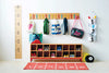 16 Compartment Bench-Cloakroom, Shelves, Storage-Learning SPACE