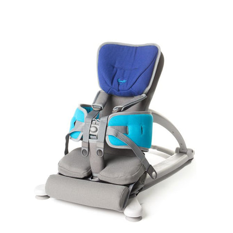 Firefly GoTo Seat - Size 1-Additional Need, Additional Support, Early Years. Ride On's. Bikes. Trikes, Firefly, Physical Needs, Ride On's. Bikes & Trikes, Seasons, Seating, Specialised Prams Walkers & Seating, Summer-Blue/ Navy-Advanced Neck Rest-VAT Exempt-Learning SPACE