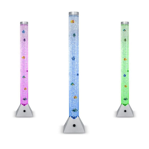 1.2m Colour Changing LED Bubble Tube-AllSensory, Bubble Tubes, Calming and Relaxation, Helps With, MiniSun, Sensory Seeking, Visual Sensory Toys-Learning SPACE