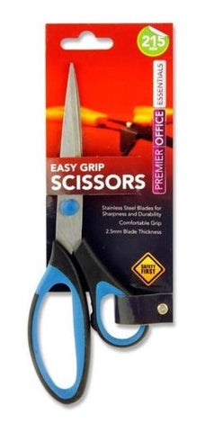 21.5cm Easy Grip Scissors-Arts & Crafts, Learning Difficulties, Learning Resources, Premier Office, Primary Literacy, Scissors, Stationery-Learning SPACE