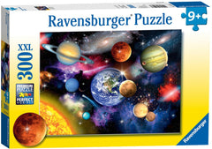 300 Piece Jigsaw Puzzle - Solar System XXL-100-1000 Piece Jigsaw, Outer Space, Ravensburger Jigsaws, S.T.E.M, Stock, World & Nature-Learning SPACE
