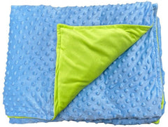 5kg Weighted Blanket Large (150 x 200cm)-AllSensory, Autism, Calmer Classrooms, Calming and Relaxation, Comfort Toys, Down Syndrome, Helps With, Matrix Group, Neuro Diversity, Nurture Room, Proprioceptive, Sensory Processing Disorder, Sensory Seeking, Sleep Issues, Teen Sensory Weighted & Deep Pressure, Teenage & Adult Sensory Gifts, Weighted & Deep Pressure, Weighted Blankets-Green/Blue-Learning SPACE