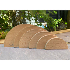 Natural Architect Arch Panels - Pk6-Building Blocks, Engineering & Construction, Maths, Primary Maths, S.T.E.M, Shape & Space & Measure, Stacking Toys & Sorting Toys, Stock, Tactile Toys & Books, TickiT-Learning SPACE