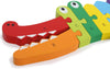 ABC Puzzle Crocodile-13-99 Piece Jigsaw, Down Syndrome, Early Years Literacy, Learn Alphabet & Phonics, Primary Literacy, Small Foot Wooden Toys, Stock-Learning SPACE