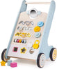 Activity Walker - Sustainably made Baby Walker-Additional Need, Baby Maths, Baby Walker, Bigjigs Toys, Early Years Maths, Eco Friendly, Gifts For 1 Year Olds, Gifts For 6-12 Months Old, Gross Motor and Balance Skills, Primary Maths, Stock-Learning SPACE