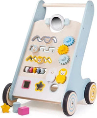 Activity Walker - Sustainably made Baby Walker-Additional Need, Baby Maths, Baby Walker, Bigjigs Toys, Early Years Maths, Eco Friendly, Gifts For 1 Year Olds, Gifts For 6-12 Months Old, Gross Motor and Balance Skills, Primary Maths, Stock-Learning SPACE