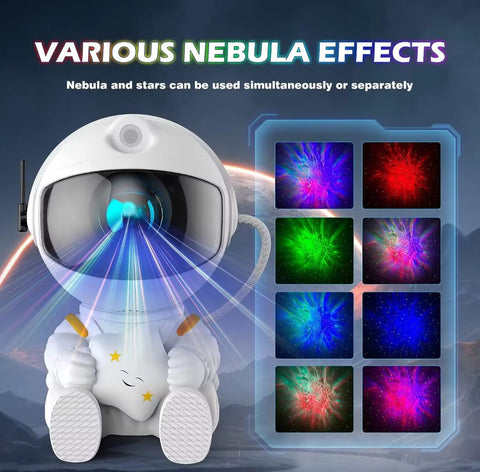 Astronaut Starry Sky Projector Light-Night Light, Sensory Projectors, Visual Fun, Visual Sensory Toys-Learning SPACE
