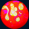 Aura and Solar Projector - 6 Inch Magnetic Liquid Effect Wheel-[OPTI] Kinetics, Autism, Chill Out Area, Matrix Group, Neuro Diversity, Sensory Projector Accessories, Sensory Projectors, Teenage Projectors-VAT Exempt-D Red, Pink, Yellow-Learning SPACE