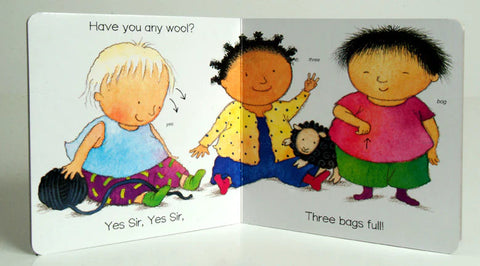 Baa Baa Black Sheep Signalong (Board Book)-Additional Need, Baby Books & Posters, Childs Play, Deaf & Hard of Hearing, Early Years Books & Posters, Early Years Literacy, Specialised Books, Tactile Toys & Books-Learning SPACE