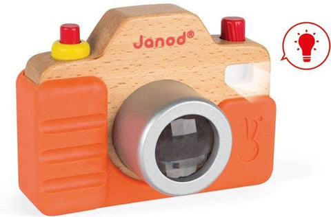 Baby Pretend Camera Sound | Janod-AllSensory, Baby & Toddler Gifts, Baby Musical Toys, Baby Sensory Toys, Baby Wooden Toys, Imaginative Play, Janod Toys, Music, Pretend play, Stock-Learning SPACE