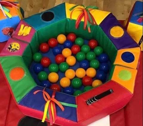 Ball Pit - Soft Sensory Ring for Baby-AllSensory, Baby Sensory Toys, Ball Pits, Down Syndrome, Gifts for 0-3 Months, Matrix Group, Playmats & Baby Gyms-Learning SPACE