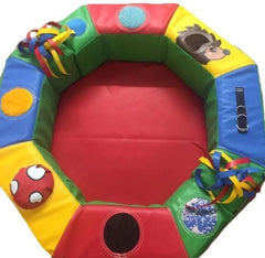 Ball Pit - Soft Sensory Ring for Baby-AllSensory, Baby Sensory Toys, Ball Pits, Down Syndrome, Gifts for 0-3 Months, Matrix Group, Playmats & Baby Gyms-Brights-Learning SPACE