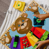 Basic Skills Board-Additional Need, Baby Wooden Toys, Calmer Classrooms, Down Syndrome, Fine Motor Skills, Helps With, Lacing, Learning Difficulties, Sound. Peg & Inset Puzzles, Stock, Table Top & Family Games, Tracking & Bead Frames-Learning SPACE