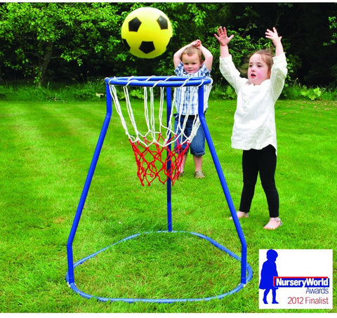 Basketball Hoop with Stand-Active Games, Adapted Outdoor play, Calmer Classrooms, Exercise, Games & Toys, Outdoor Toys & Games, Playground Equipment, Stock, Strength & Co-Ordination, Teen & Adult Swings, Teen Games, TickiT-Learning SPACE