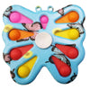 Butterfly Bubble Popping Fidget Toy-ADD/ADHD, Calmer Classrooms, Cause & Effect Toys, Fidget, Fidget Spinner, Helps With, Neuro Diversity, Pocket money, Push Popper, Stress Relief, Toys for Anxiety-Learning SPACE