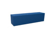 BuzziCube Flat- Sound Absorbent Cube Seat-Buzzi Space, Seating-Quattro-Blue - TRCS 6075-AntiSkid-Learning SPACE