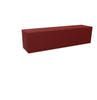 BuzziCube Flat- Sound Absorbent Cube Seat-Buzzi Space, Seating-Quattro-Hazy Red - TRCS+ 9405-AntiSkid-Learning SPACE