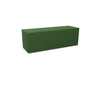 BuzziCube Flat- Sound Absorbent Cube Seat-Buzzi Space, Seating-Trio-Hazy Green - TRCS+ 9704-AntiSkid-Learning SPACE