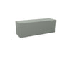 BuzziCube Flat- Sound Absorbent Cube Seat-Buzzi Space, Seating-Trio-Hazy Grey - TRCS+ 9107-AntiSkid-Learning SPACE
