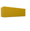 BuzziCube Flat- Sound Absorbent Cube Seat-Buzzi Space, Seating-Trio-Hazy Yellow - TRCS 9309-AntiSkid-Learning SPACE
