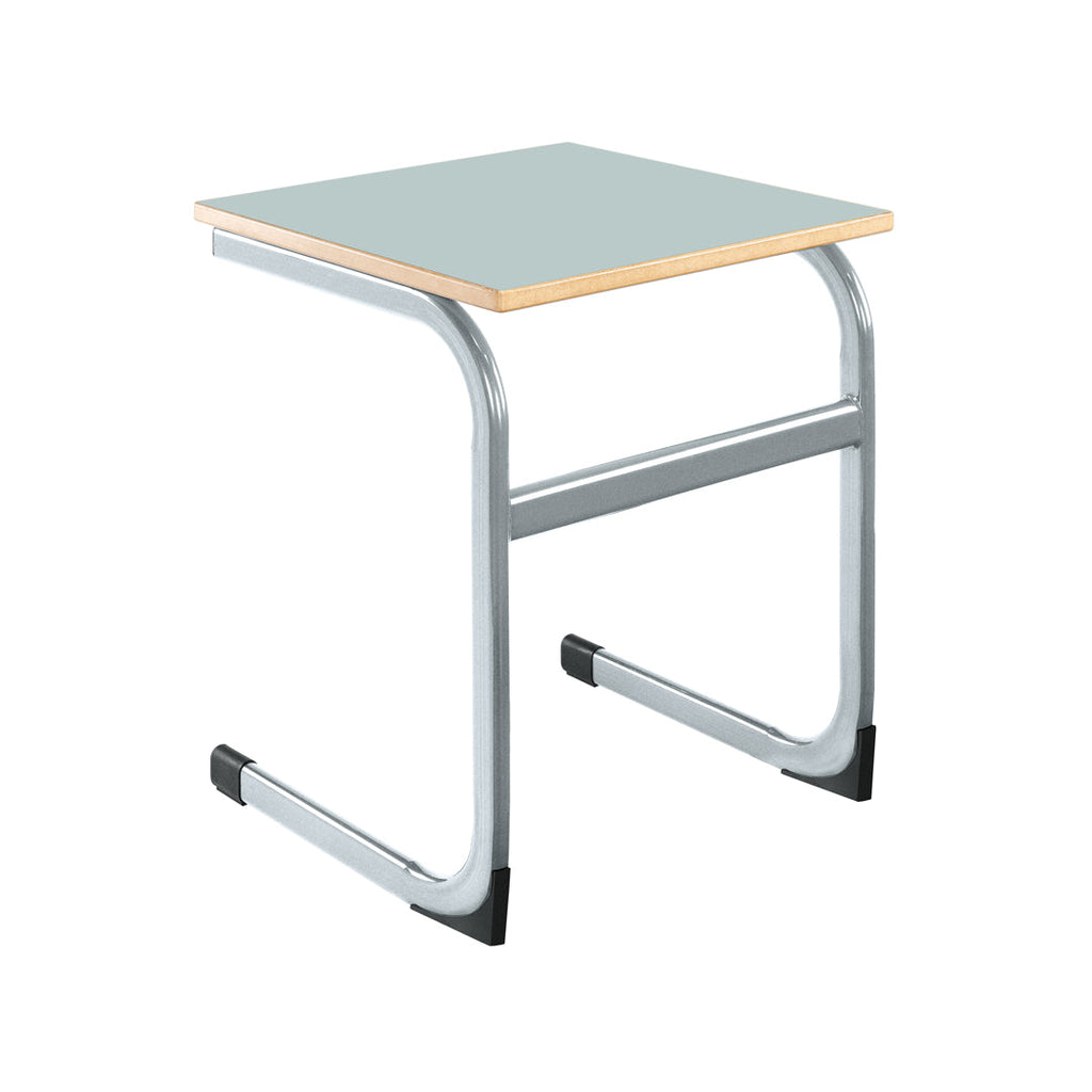Cantilever Euro Tables: Square Single-Classroom Table, Metalliform, Table-460mm (3-4 Years)-Ailsa-Learning SPACE