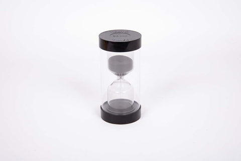 ColourBright Sand Timer - 30 Min. (Black)-AllSensory, Early Science, Early Years Maths, Maths, Planning And Daily Structure, Primary Maths, PSHE, Sand Timers & Timers, Schedules & Routines, Sensory Seeking, Stock, TickiT, Time, Visual Sensory Toys-Learning SPACE