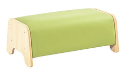 Coloured Bench-Children's Wooden Seating, Seating, Sensory Room Furniture-Green-Learning SPACE