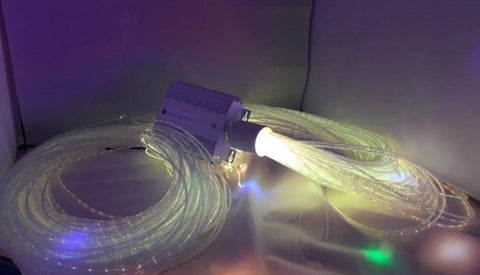 Connect Pro 2m x 100 Tails Colour Changing Fibre Optics with LED Lightsource-AllSensory, Connect Pro, Fibre Optic Lighting, Sensory Processing Disorder, Stock, Visual Sensory Toys-Learning SPACE