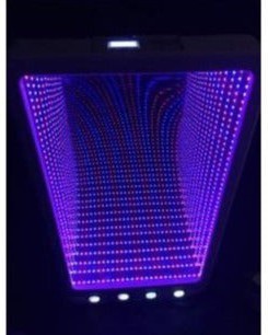 Connect Pro Digital LED Infinity Panel-AllSensory, Colour Columns, Connect Pro, Sensory Ceiling Lights, Sensory Mirrors, Sensory Wall Panels & Accessories, Star & Galaxy Theme Sensory Room, Stock-Learning SPACE