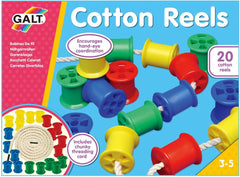 Cotton Reels - Hand-eye co-ordination-Additional Need, Arts & Crafts, Craft Activities & Kits, Early Arts & Crafts, Early Years Maths, Fine Motor Skills, Galt, Maths, Memory Pattern & Sequencing, Primary Arts & Crafts, Primary Maths, Shape & Space & Measure, Stock, Strength & Co-Ordination-Learning SPACE