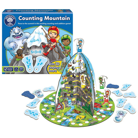 Counting Mountain Counting & Addition Game-Addition & Subtraction, Additional Need, Early Years Maths, Fine Motor Skills, Helps With, Maths, Orchard Toys, Primary Games & Toys, Primary Maths-Learning SPACE
