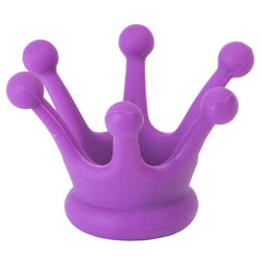 Crown Sensory Chew-Stress Relief Toys-Chewigem, Chewing, Fidget, Helps With, Oral Motor & Chewing Skills, Squishing Fidget-Purple-Learning SPACE