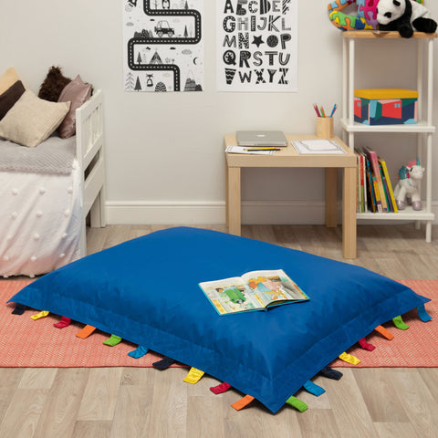 Bean Bag with Sensory Touch Tags-AllSensory, Bean Bags, Bean Bags & Cushions, Eden Learning Spaces, Matrix Group, Nurture Room, Reading Area, Sensory Processing Disorder, Tactile Toys & Books, Teenage & Adult Sensory Gifts-Learning SPACE