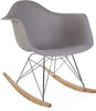 Eames Style Rocking Arm Chair-Calming and Relaxation, Helps With, Matrix Group, Movement Chairs & Accessories, Nurture Room, Seating, Sensory Room Furniture-Light Grey-Learning SPACE
