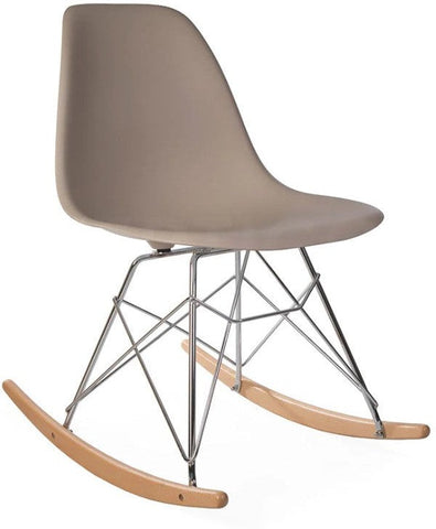 Eames Style Rocking Side Chair-Matrix Group, Movement Chairs & Accessories, Nurture Room, Seating, Sensory Room Furniture-Stone-Learning SPACE