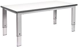Elite Height Adjustable Table - Rectangle-Classroom Table, Height Adjustable, Metalliform, Table-Learning SPACE