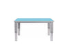 Elite Height Adjustable Table - Rectangle-Classroom Table, Height Adjustable, Metalliform, Table-Soft Blue-Learning SPACE