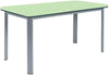 Elite Static Height Table - Rectangle-Classroom Table, Metalliform, Table-Soft Lime-640mm - 8-11 Years-Learning SPACE