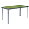 Elite Static Height Table - Rectangle-Classroom Table, Metalliform, Table-Tangy Green-640mm - 8-11 Years-Learning SPACE