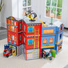 Everyday Heroes Wooden Play Set-Cars & Transport, Dolls & Doll Houses, Fire. Police & Hospital, Gifts For 3-5 Years Old, Imaginative Play, Kidkraft Toys, Nurture Room-Learning SPACE