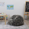 Faux Fur Arctic Bean Bag-Bean Bags, Bean Bags & Cushions, Eden Learning Spaces, Stress Relief, Tactile Toys & Books-Learning SPACE