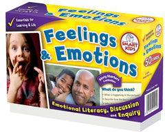 Feelings & Emotions Cards-Card Games-Additional Need, Bullying, communication, Communication Games & Aids, Down Syndrome, Early years Games & Toys, Emotions & Self Esteem, Helps With, Neuro Diversity, Primary Games & Toys, Primary Literacy, PSHE, SmartKids, Social Emotional Learning, Social Stories & Games & Social Skills, Specialised Books, Stock, Teen Games-Learning SPACE