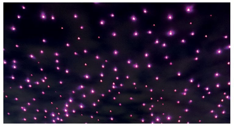 Fibre Optic Star Ceiling Kits-Fibre Optic Lighting, Sensory Ceiling Lights, Star & Galaxy Theme Sensory Room-UFO MicroLED 1000-Learning SPACE