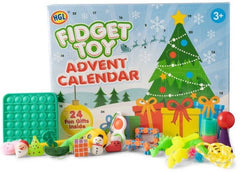 Fidget Advent Calendar-Christmas, Fidget, Fidget Sets, Seasons, Stress Relief, Tobar Toys-Learning SPACE