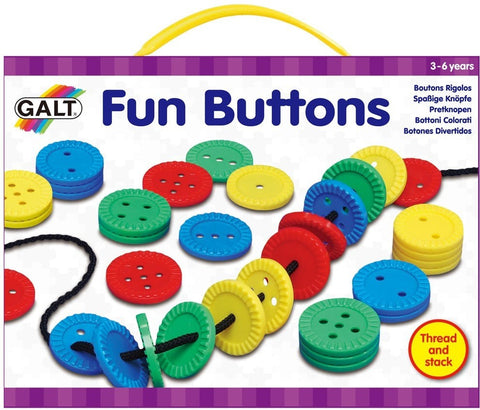Fun Buttons-Additional Need, Counting Numbers & Colour, Early Years Maths, Fine Motor Skills, Galt, Maths, Memory Pattern & Sequencing, Primary Maths, Stacking Toys & Sorting Toys, Stock-Learning SPACE