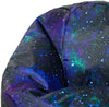 Galaxy Print UV Reactive Children's Bean Bag-AllSensory, Bean Bags, Bean Bags & Cushions, Eden Learning Spaces, Star & Galaxy Theme Sensory Room, Stock, Teenage & Adult Sensory Gifts, UV Reactive-Learning SPACE