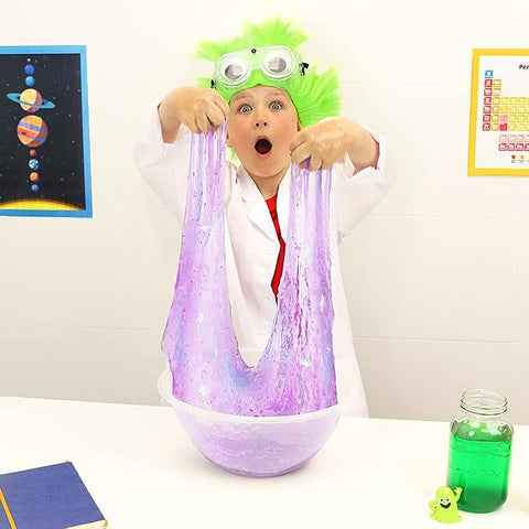 Galaxy Slime Play-Glow in the Dark, Messy Play, Slime, Stock-Learning SPACE