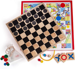 Games Compendium Wooden Games-Bigjigs Toys, Early Years Travel Toys, Primary Games & Toys, Primary Travel Games & Toys, Stock, Table Top & Family Games, Teen Games-Learning SPACE